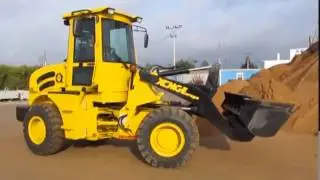 фронтальный погрузчик XCMG CS920 на бетонном заводе ч 1