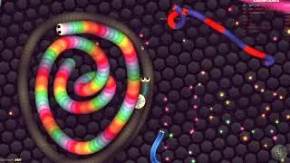 Slither.io- TROLLING & STALKING HUGE SNAKES // MY CLONE