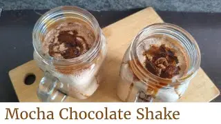 Mocha Chocolate Milkshake | How to Make a Coffee and Chocolate shake @FoodHashtagLife