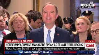 Adam Schiff on Senate impeachment trial rules