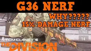 The Division G36 Nerf, 12th of July update why have they done this