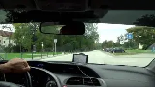 Driving through Jastrebarsko - Croatia (Hrvatska)