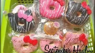 September Squishy Haul 2015