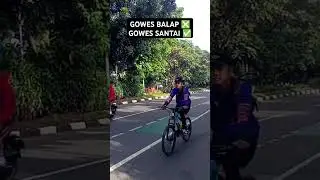 1%Gowes 99%Santai #gowes #shortvideo #short #realYT #fyp