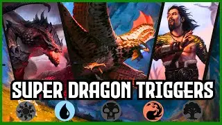 🔵🔴Dragons Can Win With Barely Attacking!  |MTG Arena Izzet Bloomburrow Standard Gameplay Deck Tech