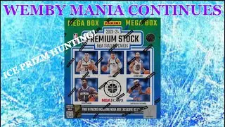 2023-24 NBA Hoops Premium Stock Mega boxes x2.  Will the Wemby&rsquo;s keep falling out of this product?!