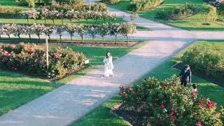 Picnic in Victoria State Rose Garden