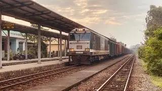 Những chuyến tàu thường xuyên đi qua tại TP. Đà Nẵng lúc ngày 15/1/2026
