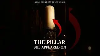 The Pillar Where Mary Appeared &mdash;Still Standing Since 40 AD #OurLadyOfThePillar #VirginMary# Catholic