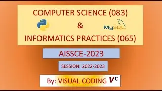 Visual Coding | Computer Science | Informatics Practices