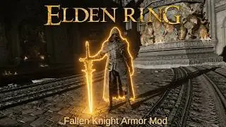 ELDEN RING | Fallen Knight Armor Set With OG Physics-2K Textures | Mod Showcase