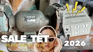 HÀNG BÃI NHẬT SALE TẾT 2026, ĐỒ ĐIỆN TỬ, CƠ KHÍ MÁY MÓC GIÁ RẺ, BAO SHIP ĐƠN HÀNG