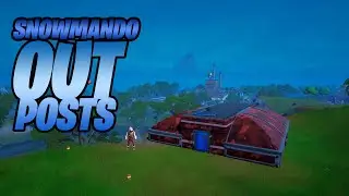LOCATION OF ALL SNOWMANDO OUTPOSTS - FORTNITE