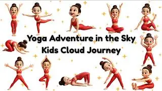 Kids Yoga Adventure in the Sky | Kids Cloud&nbsp;Journey | Yoga for Children  ☁️🧘&zwj;♀️