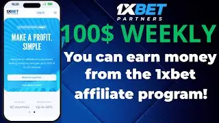 How to Register for the 1xBet Affiliate Program | Full Guide for Beginners