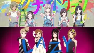 These two songs have the same key