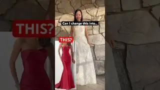Transforming a Wedding Dress: Not What I Expected! #sewing #weddingdress #dyeing #dye #upcycling