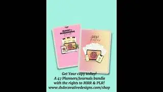 Digital products Bundle 47 Planner Journals with MRR #planners #business #journal #bundle #allinone
