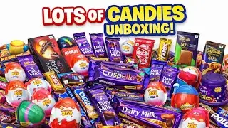 Some Lot's of Candies || MooMooTV || Some Lots of Chocolates || ASMR Chocolates || ASMR Candies 