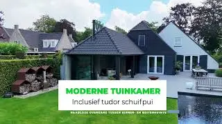 Uitbreiding woonhuis met tuinkamer en bijgebouw