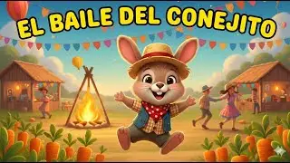 EL BAILE DEL CONEJITO 🐰🥕! SALTA SALTA!  Canciones Infantiles para Bailar y Moverse | ABC de la Selva