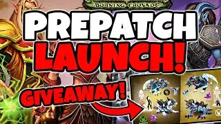 TBC Prepatch is HERE & I'm Doing A GIVEAWAY! And Preparing For TBC Classic, Ofcourse.