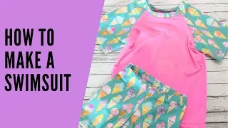 How to make a swimsuit with rash guard