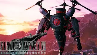 THE VALKYRIE Boss Fight - Final Fantasy 7 Remake (4K, ULTRA) - No Commentary