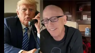 Scott Adams receives a phone call from Donald Trump