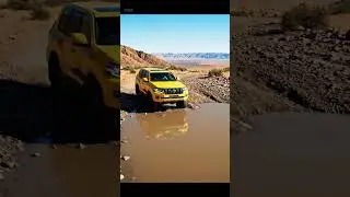 Yellow Toyota Land Cruiser Prado | Extreme 4x4 Off-Road Test#4x4 #offroad #toyota