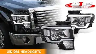AJP DISTRIBUTORS PRODUCT VIDEO: 09-14 Ford F150 LED DRL Headlights