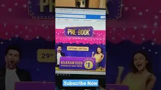 Flipkart Pre Book 1 Rps sale started #shorts #short #prebook