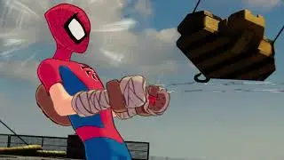 Recreating Epic Helicopter Chase In Spider Clan Suit - Spider Man Ps4