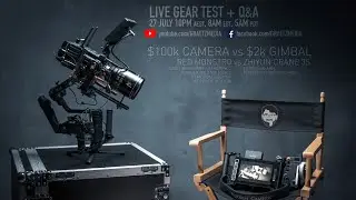 $100k CAMERA vs $2k GIMBAL [RED Monstro vs Zhiyun Crane 3S]