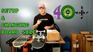 Detailed Skateboard Setup, Powell Flight Deck, ACE, X99 Wheels | Changing Board Size