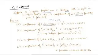 r's complement