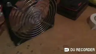 Blown and smashing a cheap PC fan
