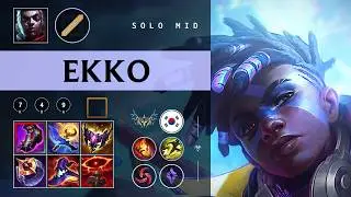 Ekko Mid vs Irelia - KR Challenger Patch 26.03