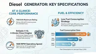 Diesel Generator fuel consumption and Efficiency  Training Video 9
