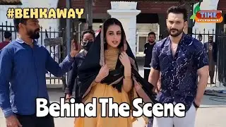 Behkaway Bts Yashma Gill Yasir Nawaz Drama Shooting #pakdrama #bts #foryou  #behindthescene