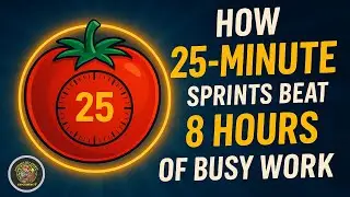 How 25-Minute Sprints Beat 8 Hours of Busy Work