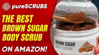 pureSCRUBS - OMG! Best Brown Sugar Exfoliating Scrubs On Amazon  - Includes Soap, Loofah & Bar Soap!