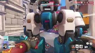 Overwatch 2 with the buds