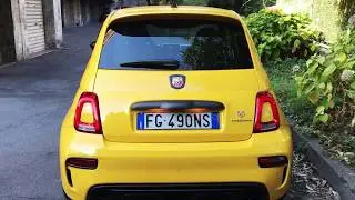 ABARTH 595 COMPETIZIONE RECORD MONZA EXHAUST COLD STARTUP AND REVS 2019!!!