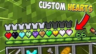MINECRAFT BUT THERE ARE CUSTOM HEARTS | #minecraft #datapacks #mightyplays #minecraftbut