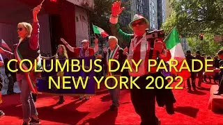 NYC Columbus Day Parade Fifth Ave  - - Italian Heritage Celebration - New York City - Oct 10, 2022
