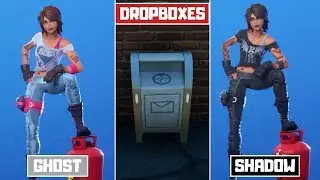How to Unlock SHADOW or GHOST TNTina Edit Style in Fortnite! - Destroy GHOST or SHADOW Dropboxes