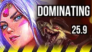 ASHE & Seraphine vs TWITCH & Fiddlesticks (ADC) | 8/2/8, Dominating | EUW Diamond | 25.9
