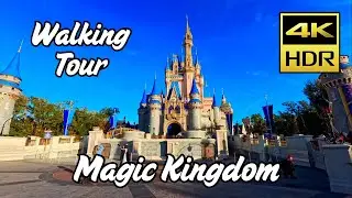 Magic Kingdom - Walking Tour (4K)