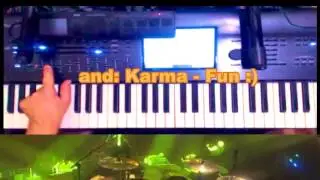 Korg Kronos Super-Combi drums & Karma Tutorial